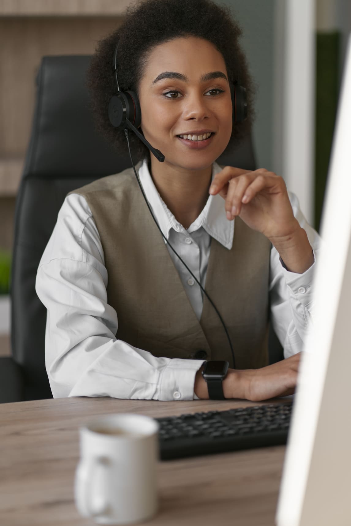 Ambiente de trabalho para colaboradores